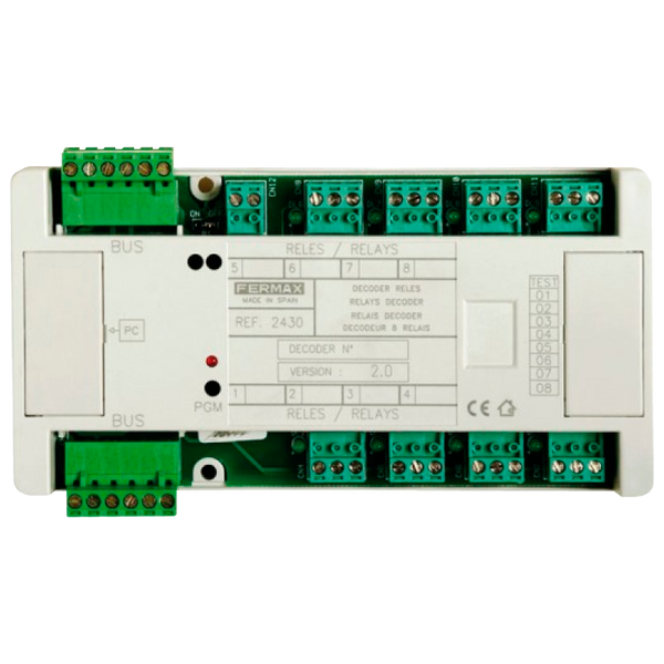 FERMAX® Decoder for 8 MDS/AC+ Relays [2430]