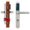 Standalone TESA® SMARTair™ Escutcheon L8V with Mech. & Elec. Privacy [SNAC1pSL8V858mI]