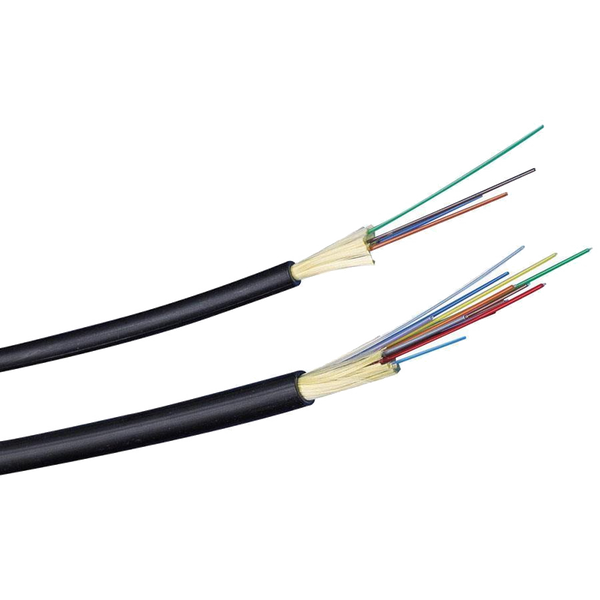 EXCEL® OM2 6 Core Fibre Optic 50/125 Tight Buffer LSOH Black Cable [200-117]