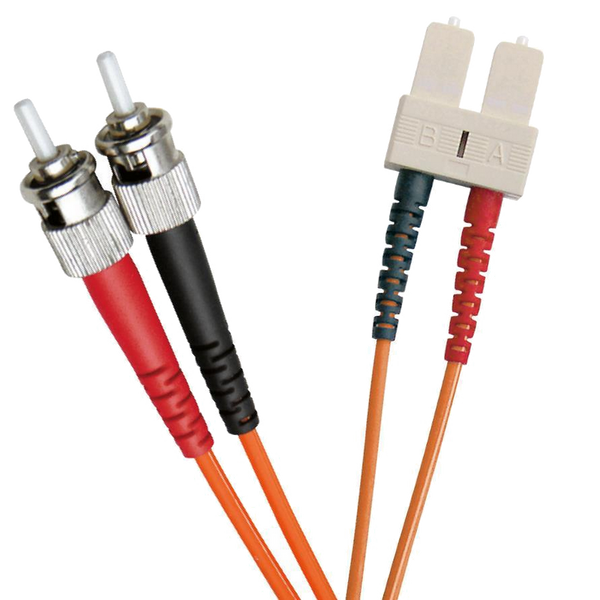 OM2 FO Patch Lead ST-SC 50/125 Duplex LS0H Orange 5 M [200-222]