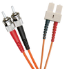 OM2 FO Patch Lead ST-SC 50/125 Duplex LS0H Orange 5 M [200-222]