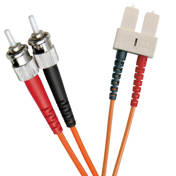 OM2 FO Patch Lead ST-SC 50/125 Duplex LS0H Orange 10 M [200-227]