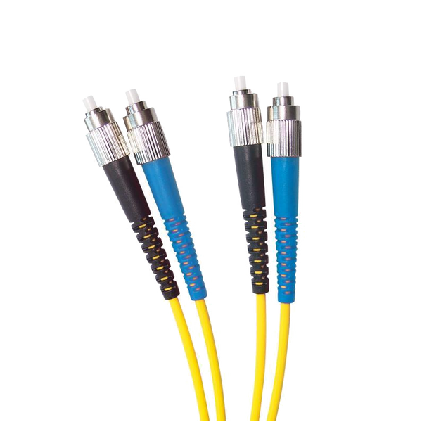 OS2 FO Patch Lead FC-FC 09/125 Duplex LS0H Yellow 5 M [200-504]