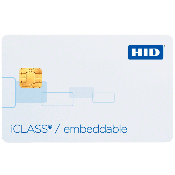 HID® iCLASS™ 32k (16k/16 + 16k/1) Embeddable Composite Card [2114]