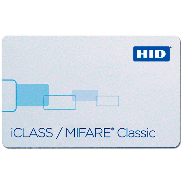 HID® iCLASS™ 2k + MIFARE™ 1K Card [2420xM]