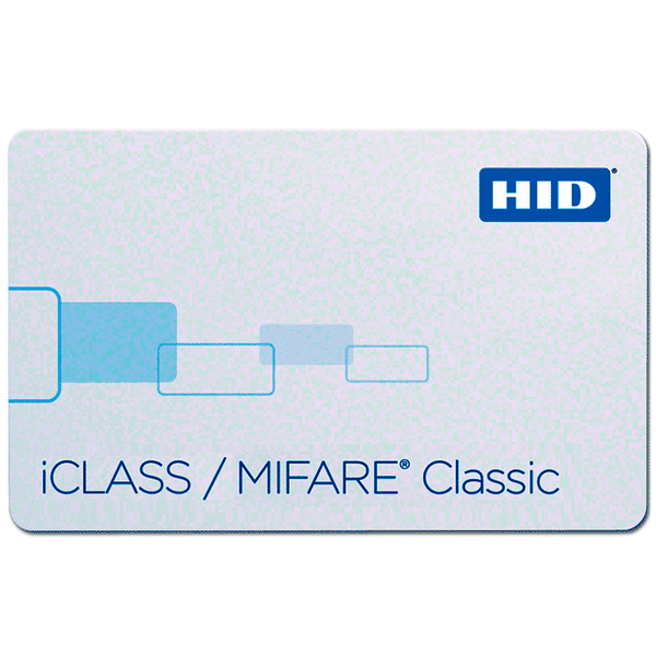 HID® iCLASS™ 32k (16k/2 + 16k/1) + MIFARE™ 4K Card [2423xN]