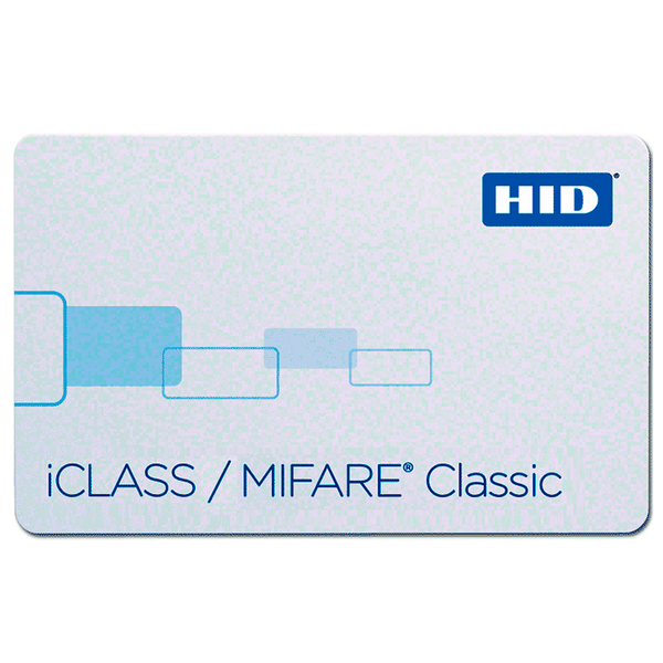 HID® iCLASS™ 32k (16k/16 + 16k/1) + MIFARE™ 4K Card [2424xN]