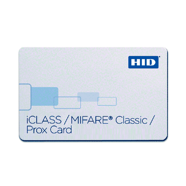 HID® iCLASS™ 2k + MIFARE™ 1K + Prox Embeddable Composite Card [2630xM]