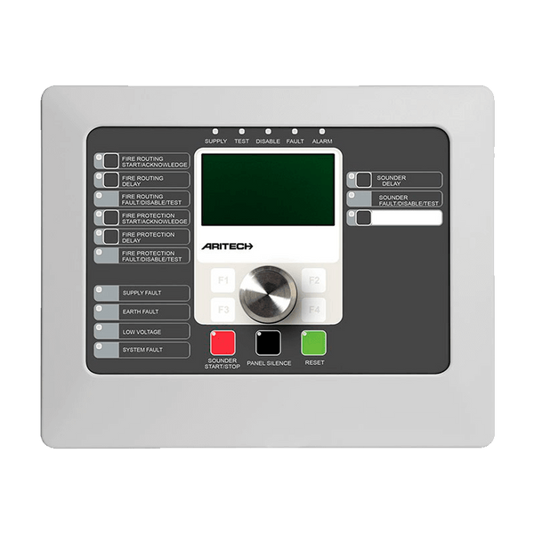 UTC™ Aritech™ Analogical Fire Repeater Panel (Compacto) [2X-FR-C-09]