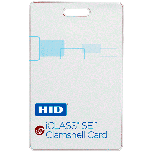 HID® iCLASS™ SE™ Clamshell Card 2k [3350]