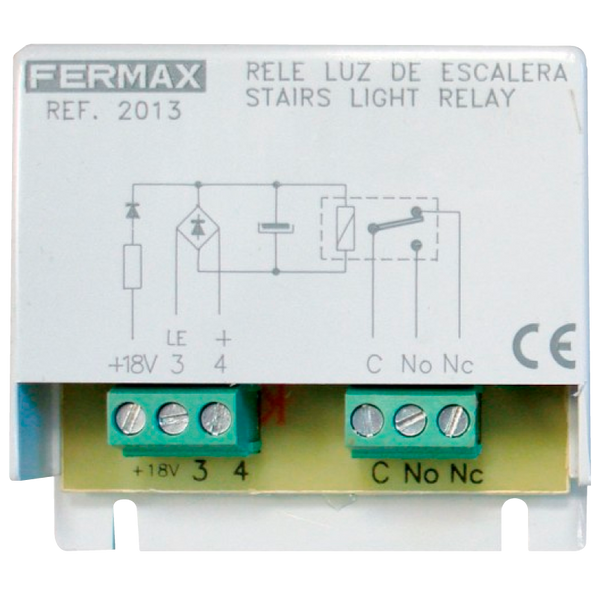 FERMAX® DIN Rail Relay 12VDC 12Amp [3491]