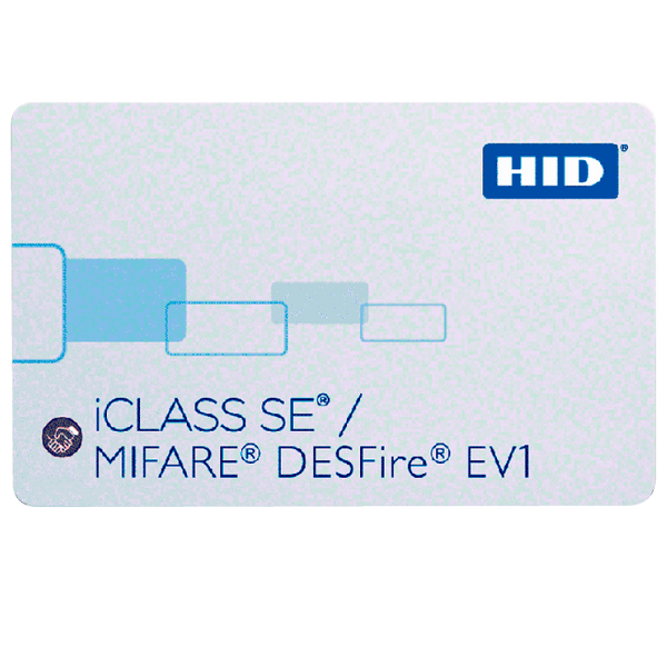 HID® iCLASS™ SE™ 32k (16k/2 + 16k/1) + DESFire™ Composite Card [3923xK]