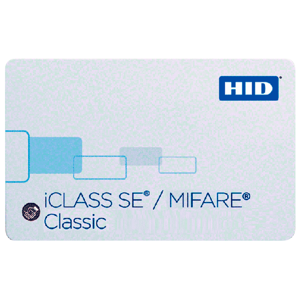 HID® iCLASS™ SE™ 32k (16k/2 + 16k/1) + MIFARE™ 4K Composite Card [3923xN]