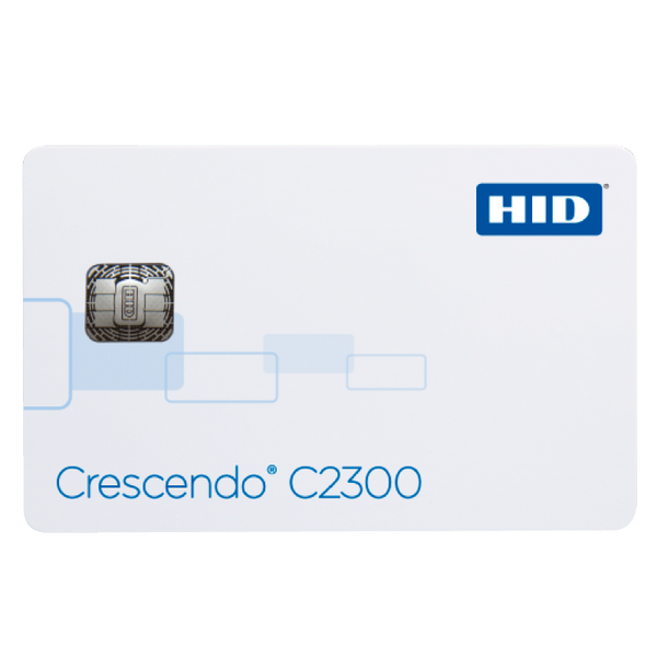 HID® Crescendo™ C2300 + DESFire™ EV1 8K Card [402360B]