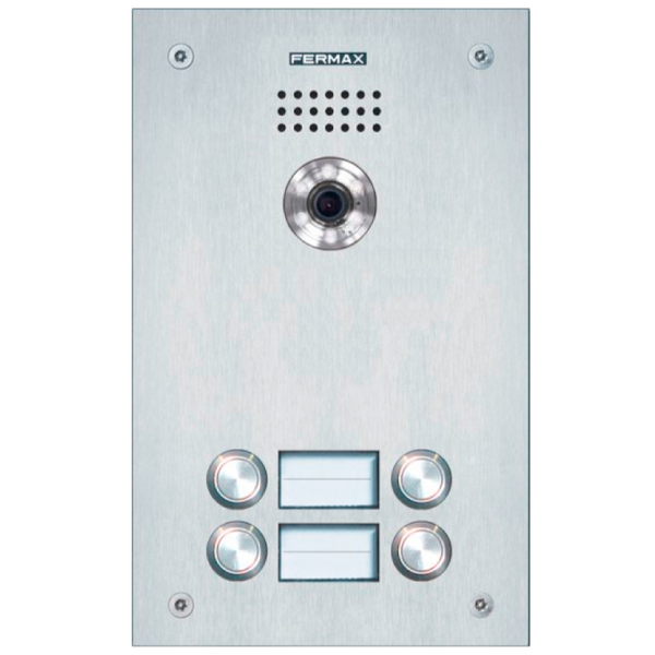 FERMAX® MARINE™ VDS™ ST2 CP 202 Color Video Entry Panel - 4 Buttons [54377]