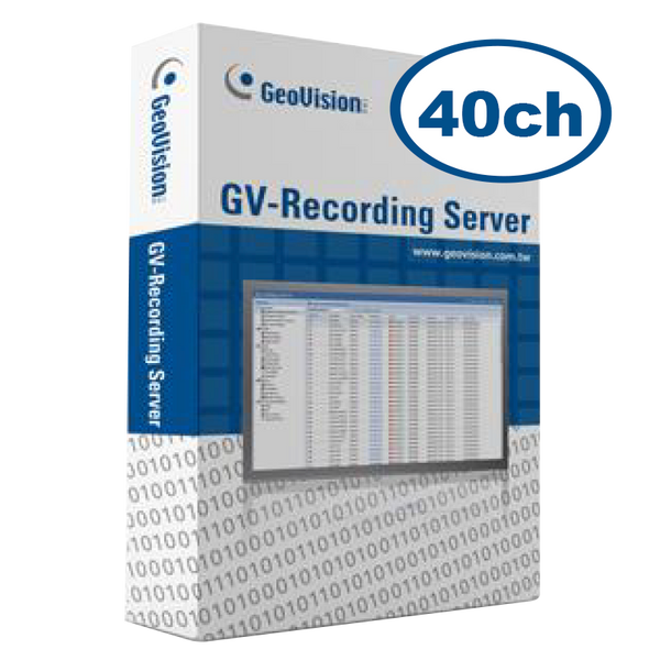 GEOVISION™ Recording Server (GV) GV-RS GV040 License [56-RG040-000]