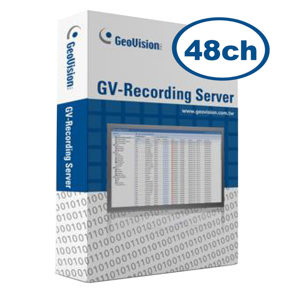 GEOVISION™ Recording Server (GV) GV-RS GV048 License [56-RG048-000]