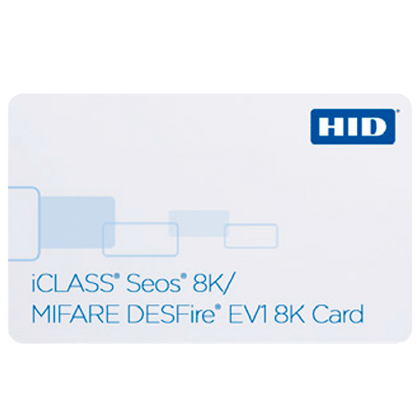 HID® iCLASS™ SEOS™ 8K + MIFARE® DESFire EV1 8K Composite Card [5906]