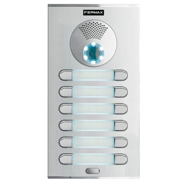 FERMAX® CITY™ S5 CP206 VDS™ Color Entry Panel (Video) - 12 Push Buttons [70137]