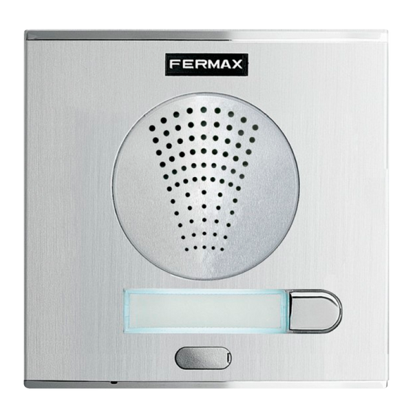 FERMAX® CITY™ S1 AP101 DUOX™ Entry Panel (Audio) - 1 Push Button [70704]