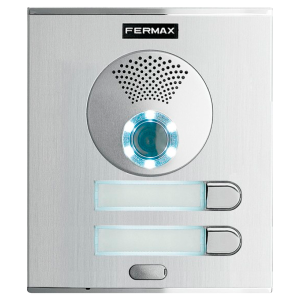 FERMAX® CITY™ S2 CP102 VDS™ Color Entry Panel (Video) - 2 Push Buttons [70717]