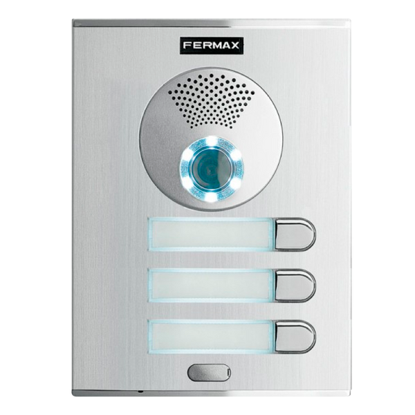 FERMAX® CITY™ S3 CP103 DUOX™ Color Plate (Video) - 3 Buttons [70728]