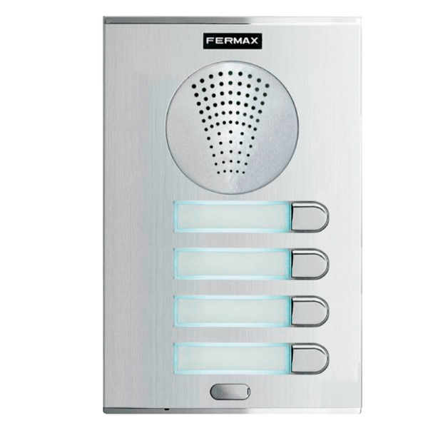 FERMAX® CITY™ S4 AP104 4+N Entry Panel (Audio) - 4 Buttons [70741]