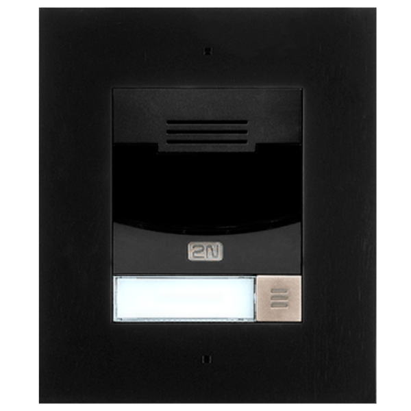 2N® IP SOLO ™ Intercom - Black (Fush) [9155301F]