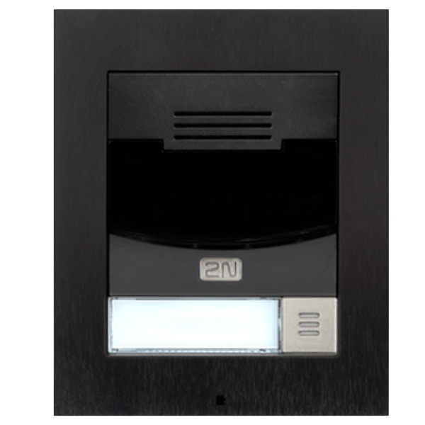 2N® IP SOLO™ Intercom - Black (Surface) [9155301S]