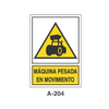 Warning & Danger Signboard Type 1 (Plastic Sheet - Class B) [A-204-B]