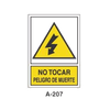 Warning & Danger Signboard Type 1 (Plastic Sheet - Class A) [A-207-A]