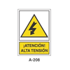 Warning & Danger Signboard Type 1 (Plastic Sheet - Class A) [A-208-A]