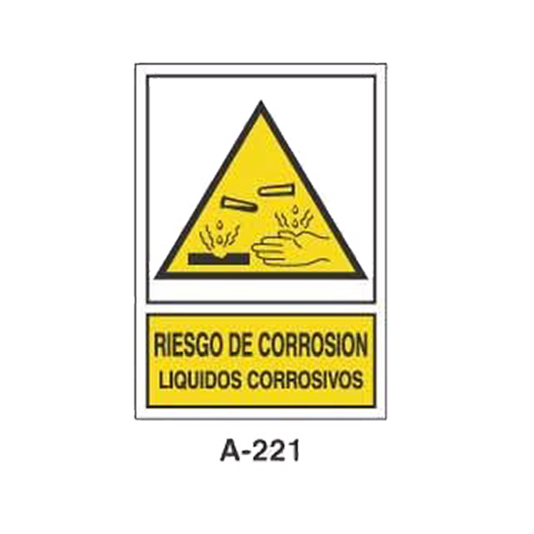 Warning & Danger Signboard Type 1 (Plastic Sheet - Class B) [A-221-B]