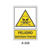 Warning & Danger Signboard Type 1 (Plastic Sheet - Class A) [A-228-A]