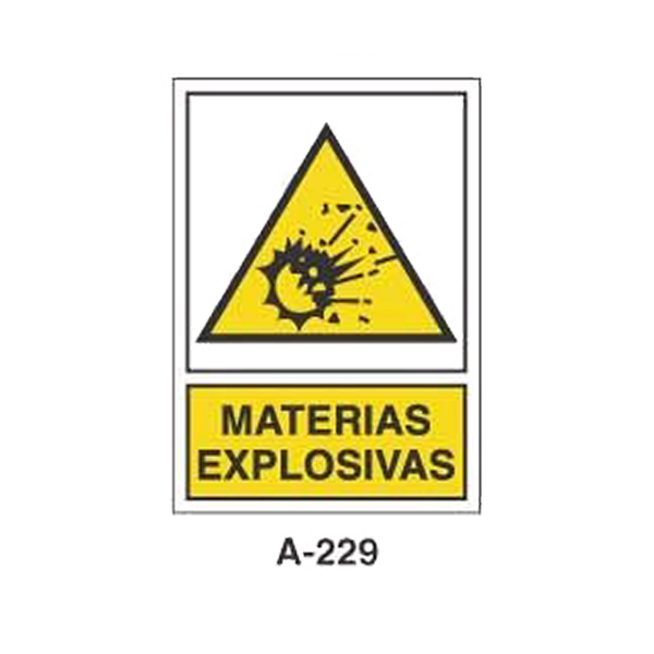 Warning & Danger Signboard Type 1 (Plastic Sheet - Class B) [A-229-B]