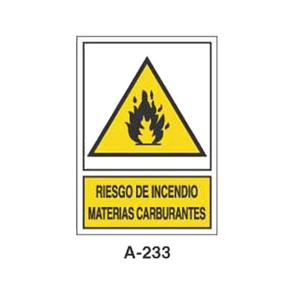 Warning & Danger Signboard Type 1 (Plastic Sheet - Class A) [A-233-A]