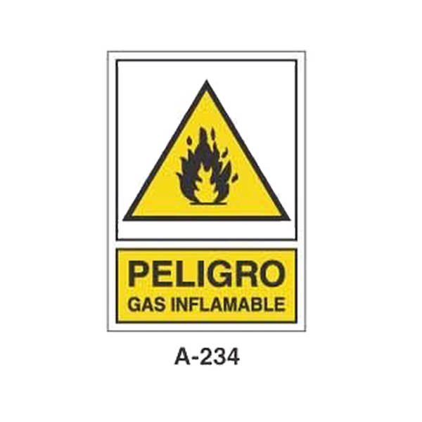 Warning & Danger Signboard Type 1 (Plastic Sheet - Class A) [A-234-A]