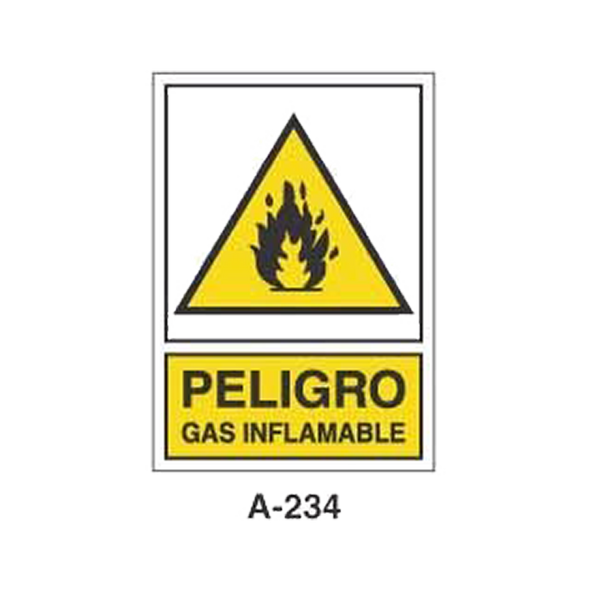 Warning & Danger Signboard Type 1 (Plastic Sheet - Class B) [A-234-B]