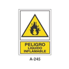 Warning & Danger Signboard Type 2 (Plastic Sheet - Class A) [A-245-A]