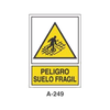 Warning & Danger Signboard Type 2 (Plastic Sheet - Class B) [A-249-B]