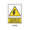 Warning & Danger Signboard Type 2 (Plastic Sheet - Class A) [A-262-A]