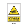 Warning & Danger Signboard Type 3 (Plastic Sheet - Class A) [A-291-A]