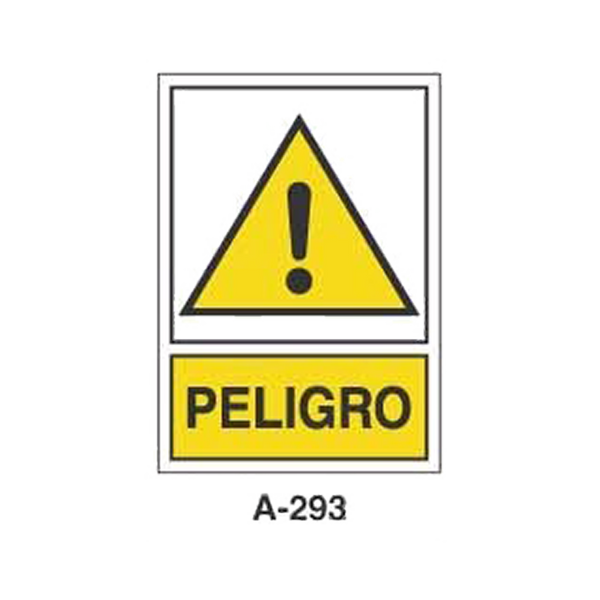 Warning & Danger Signboard Type 3 (Plastic Sheet - Class B) [A-293-B]