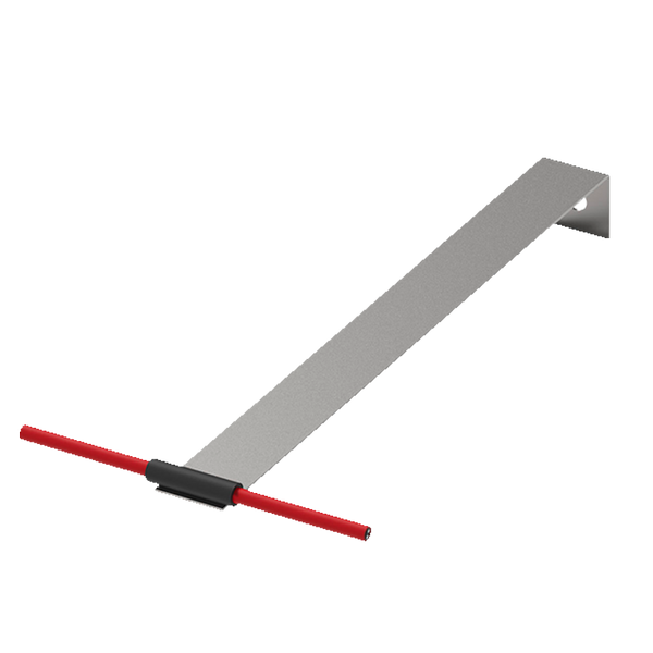 LHD Cable Accessory - Bracket "L", 200mm (7.9") (Zintec) w/ Sleeve - Qty 25 [ACA-BL20-025]