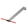 LHD Cable Accessory - Bracket "L", 50mm (2") (St Steel) w/ Sleeve - Qty 25 [ACA-BL20SS-025]