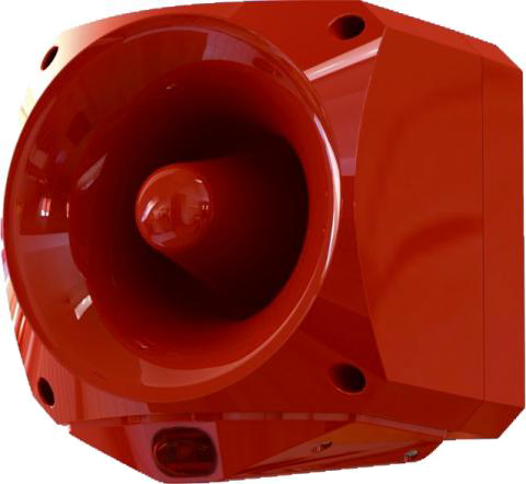 KILSEN® Multi-Tone Sounder with Red Strobe Light IP66 [ASW377]