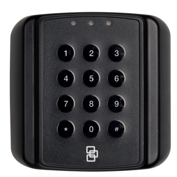 UTC™ 13.56 MHz Keypad Reader with ATS Bus Interface (Vandal Resistant) [ATS1184]