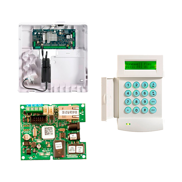 HONEYWELL™ GALAXY™ Flex Central V3 20 kit+ Keyboard + IP Module - G3 [C015-E1-K11I]