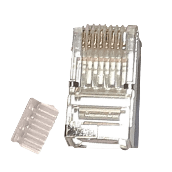 Cat6 UTP Male RJ45 Connector with Guide [CCTELRJ456UG]