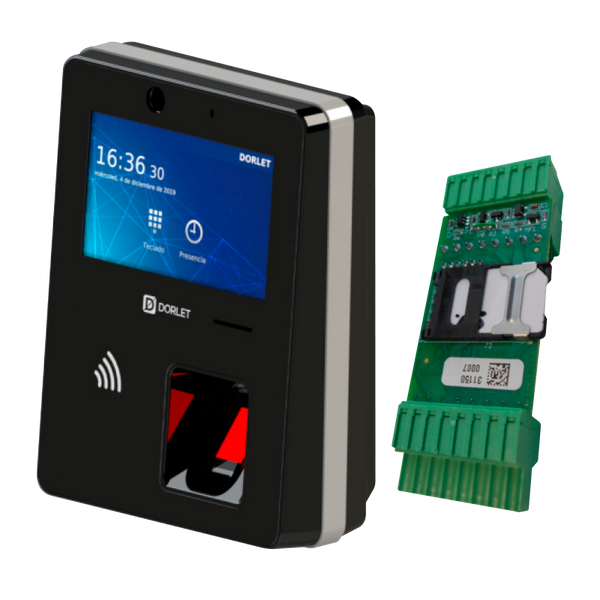 DORLET® EVOpass® 80BAV-Transparent Biometric Terminal with Audio/Video [D5195120]